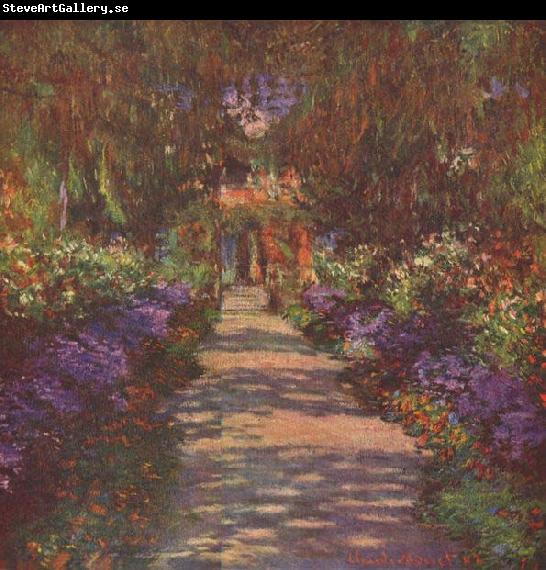 Claude Monet Garden Path,